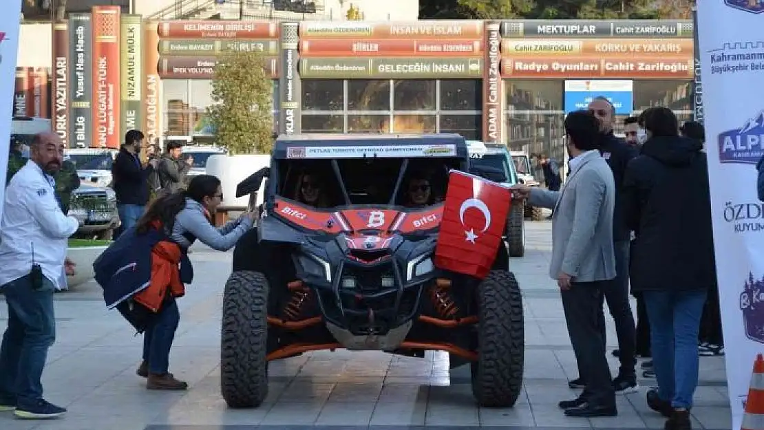 'Kahramanmaraş´ta Türkiye Off-Road Şampiyonası´na temsili start verildi'