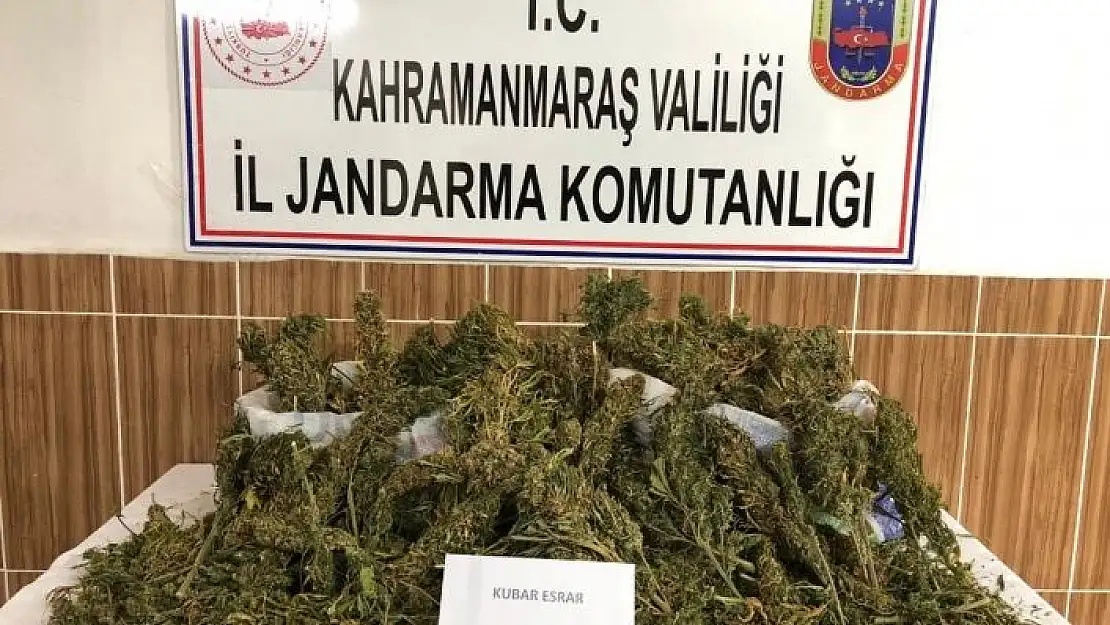 'Kahramanmaraş´ta uyuşturucu operasyonunda 3 gözaltı'