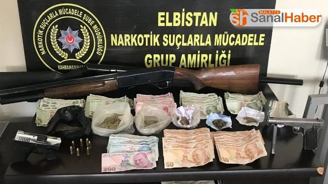 Kahramanmaraş'ta uyuşturucu satıcılarına operasyon