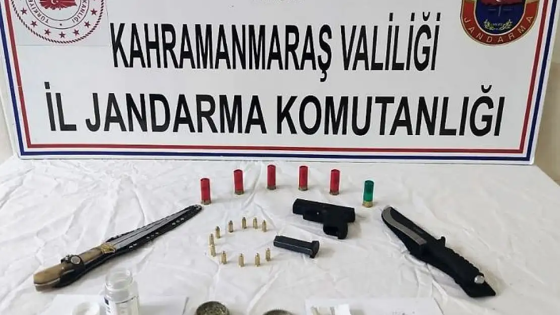 'Kahramanmaraş´ta uyuşturucuya 3 gözaltı'