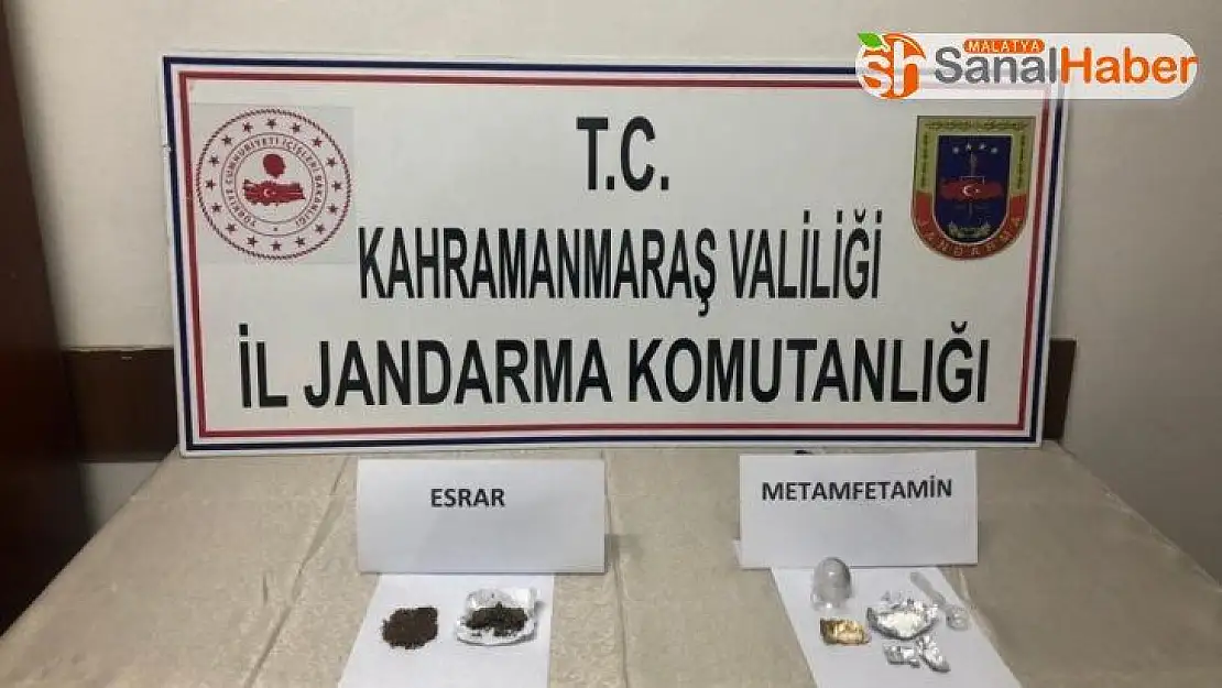 Kahramanmaraş'ta uyuşturucuya 4 gözaltı