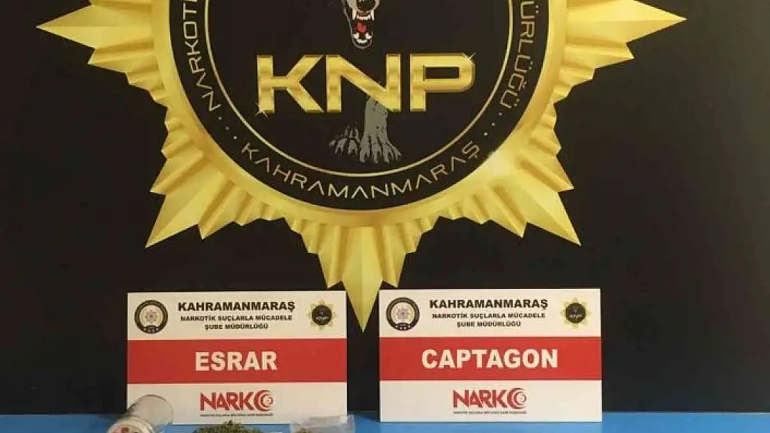 'Kahramanmaraş´ta uyuşturucuya 4 tutuklama'