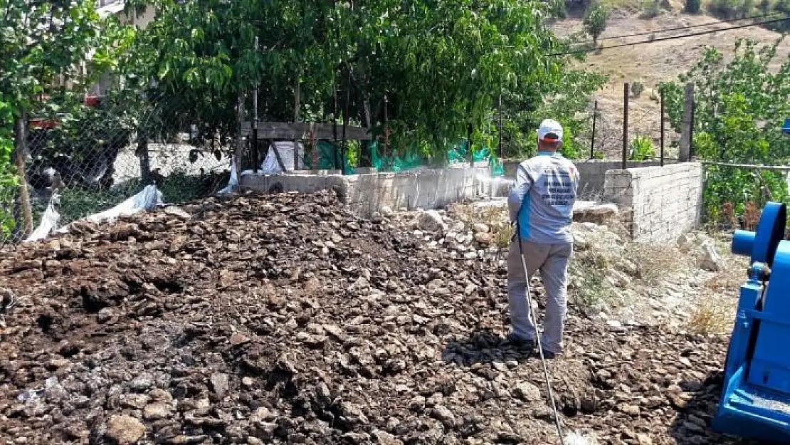 'Kahramanmaraş´ta zararlılarla mücadele çalışmaları devam ediyor'