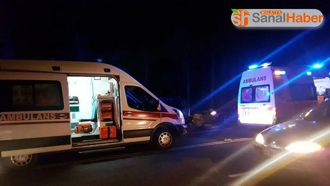 Kahramanmaraş'ta zincirleme kaza: 11 yaralı