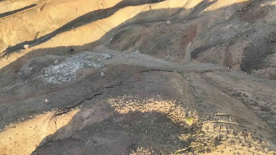 'Kahramanmaraş´taki fay kırığı böyle görüntülendi'