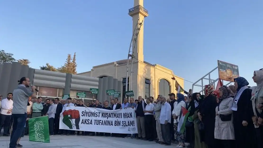 'Kahramanmaraş´tan Filistin´e dua İsrail´e tepki'