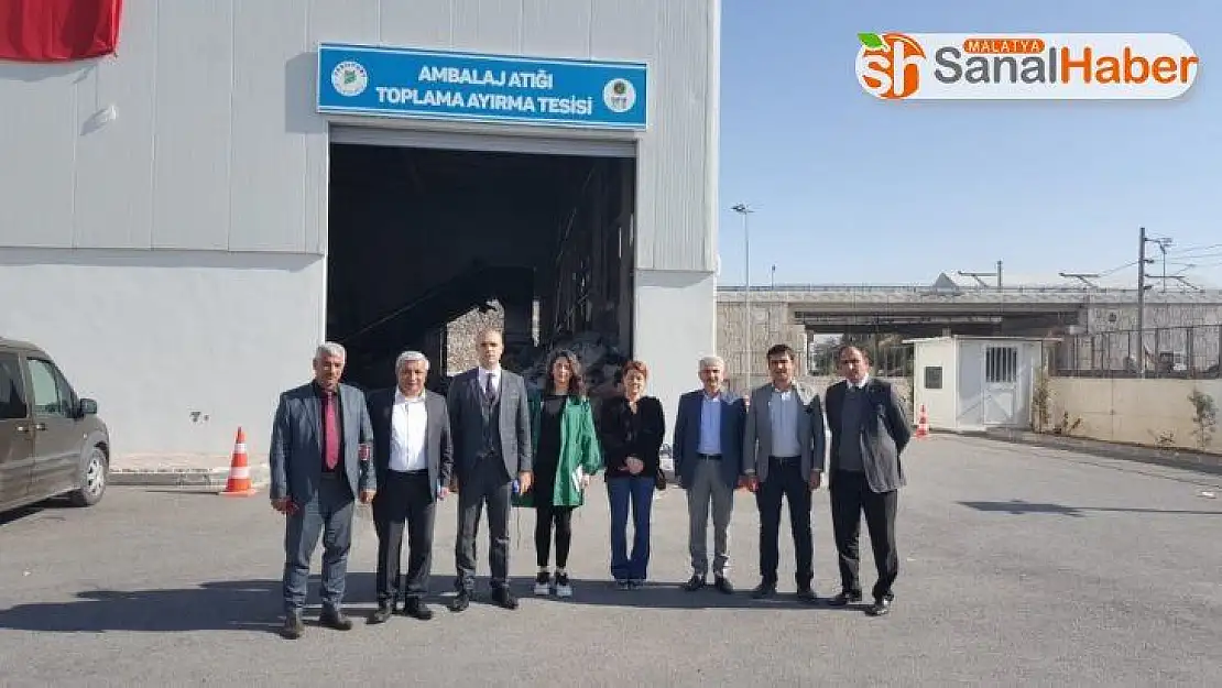 Kahramanmaraş'tan sıfır atık projesini inceleme  ziyareti