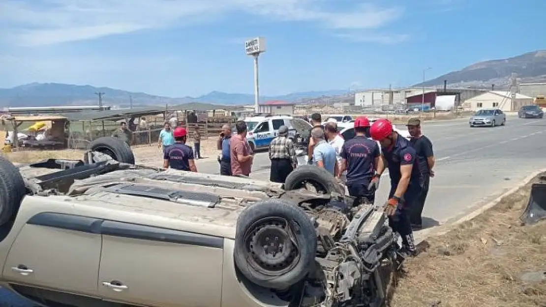 'Kahramanmaraşta meydana gelen trafik kazasında bir kişi yaralandı'