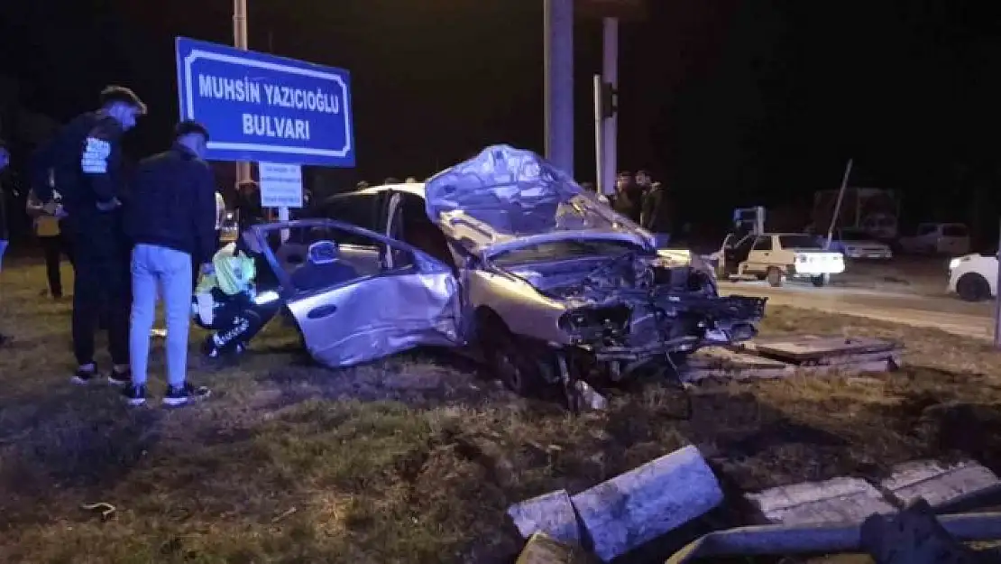 'Kahramanmaraşta trafik kazası: 2 yaralı'