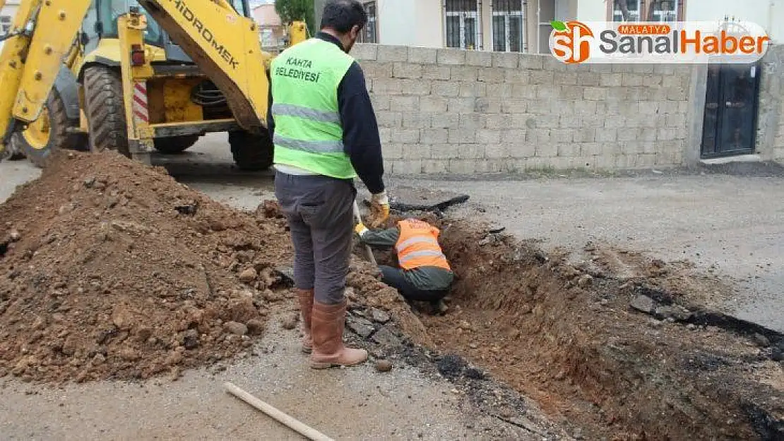 Kahta Belediyesi kış hazırlıklarına devam ediyor