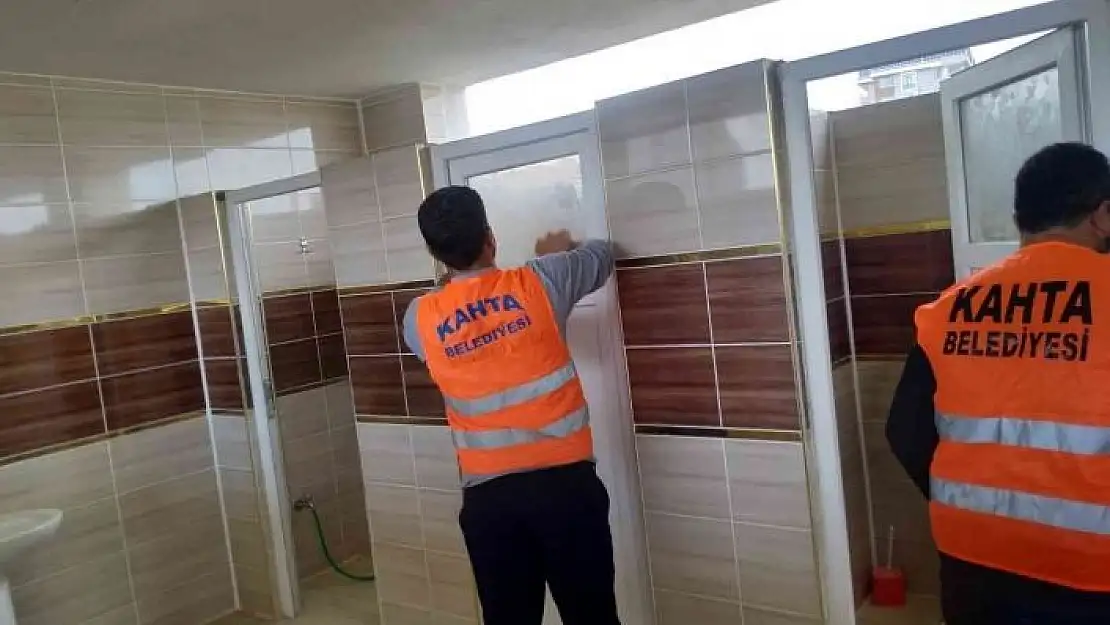 'Kahta Belediyesi´nden camilere hijyen desteği'