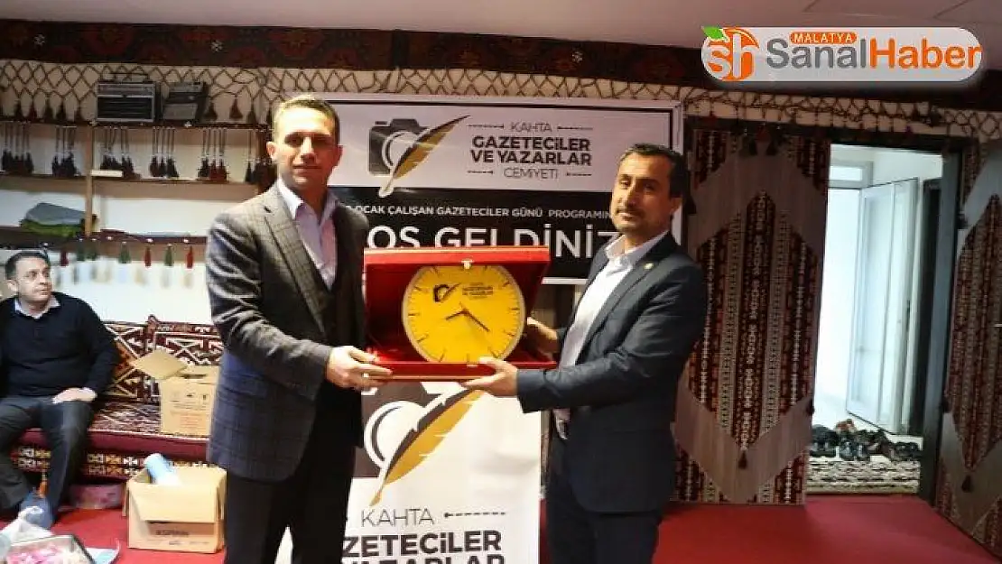 Kahta'da '10 Ocak Çalışan Gazeteciler Günü' etkinliği düzenlendi