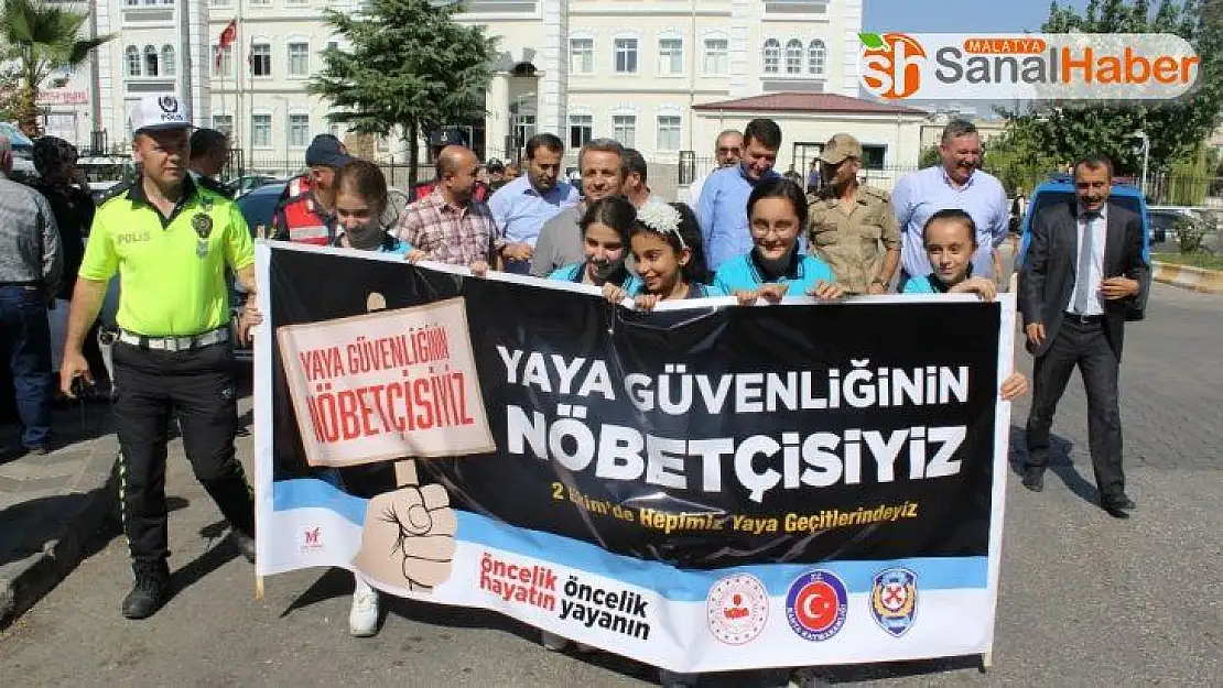 Kahta'da 'Yaya güvenliğinin nöbetçisiyiz' etkinliği