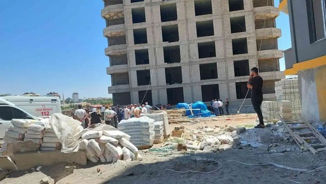 'Kahta´da 9. kattan düşen işçi hayatını kaybetti'
