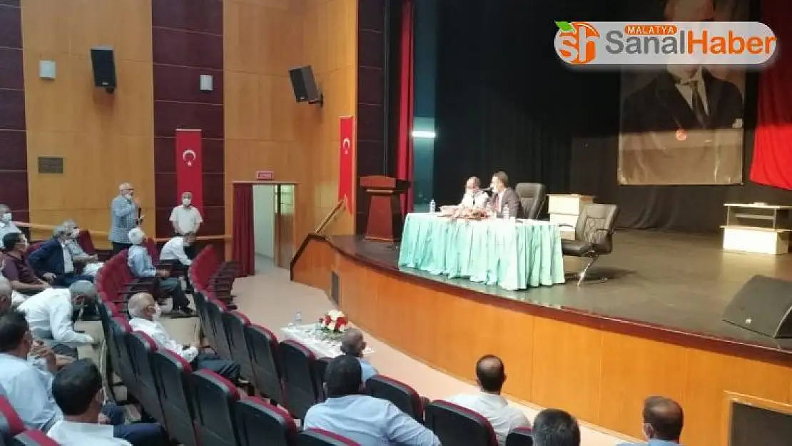 Kahta'da Köylere hizmet götürme birliği toplantısı yapıldı