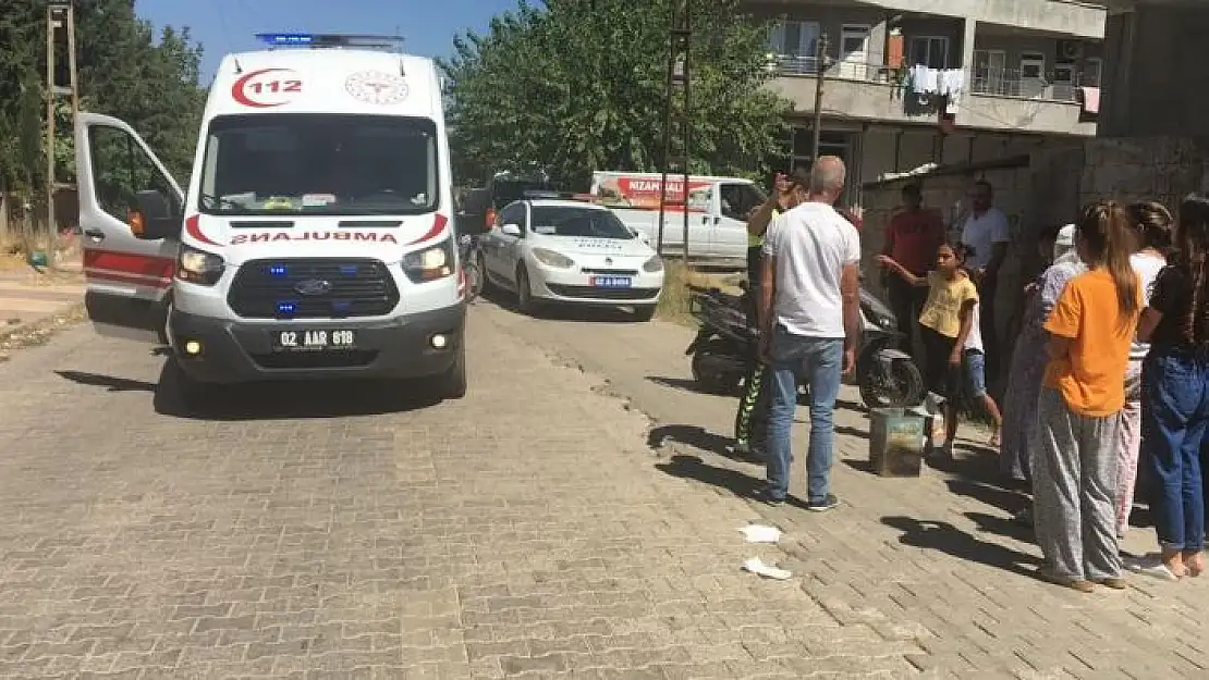 'Kahta´da motosikletli kediye çarpmamak için kaza yaptı'