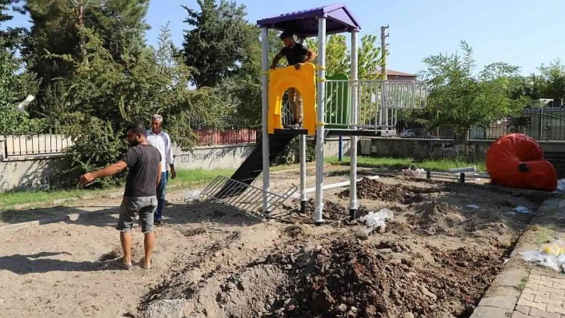 'Kahta´daki parklar yenileniyor'