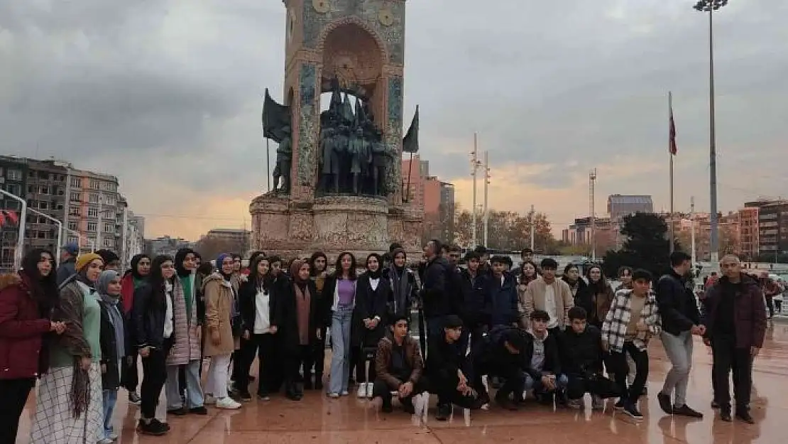 'Kahta Fen Lisesi öğrencilerinden Ankara ve İstanbul´ a çıkarma'