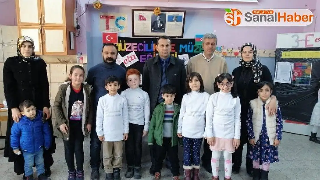 Kahta Hürriyet İlkokulunda müze eğitimi