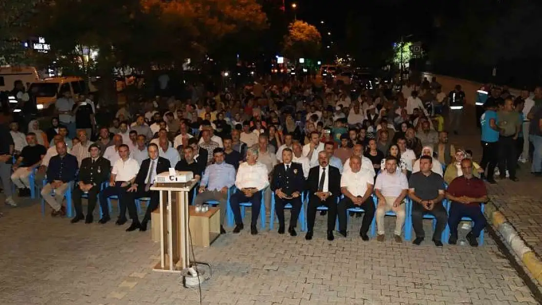 'Kahtada 15 Temmuz Demokrasi ve Milli Birlik Günü etkinlikleri düzenlendi'