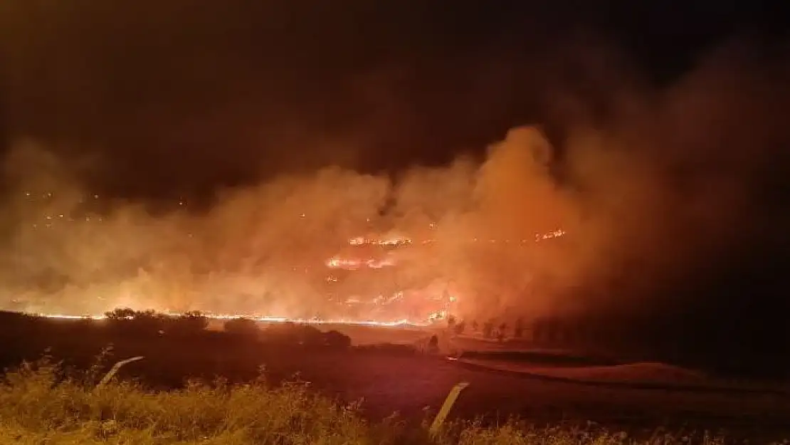 'Kahtadaki anız yangını korkuttu'