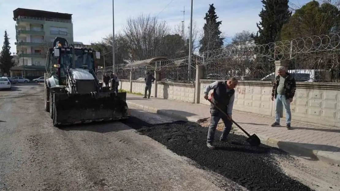 'Kaldırım ve asfalt çalışmaları devam ediyor'