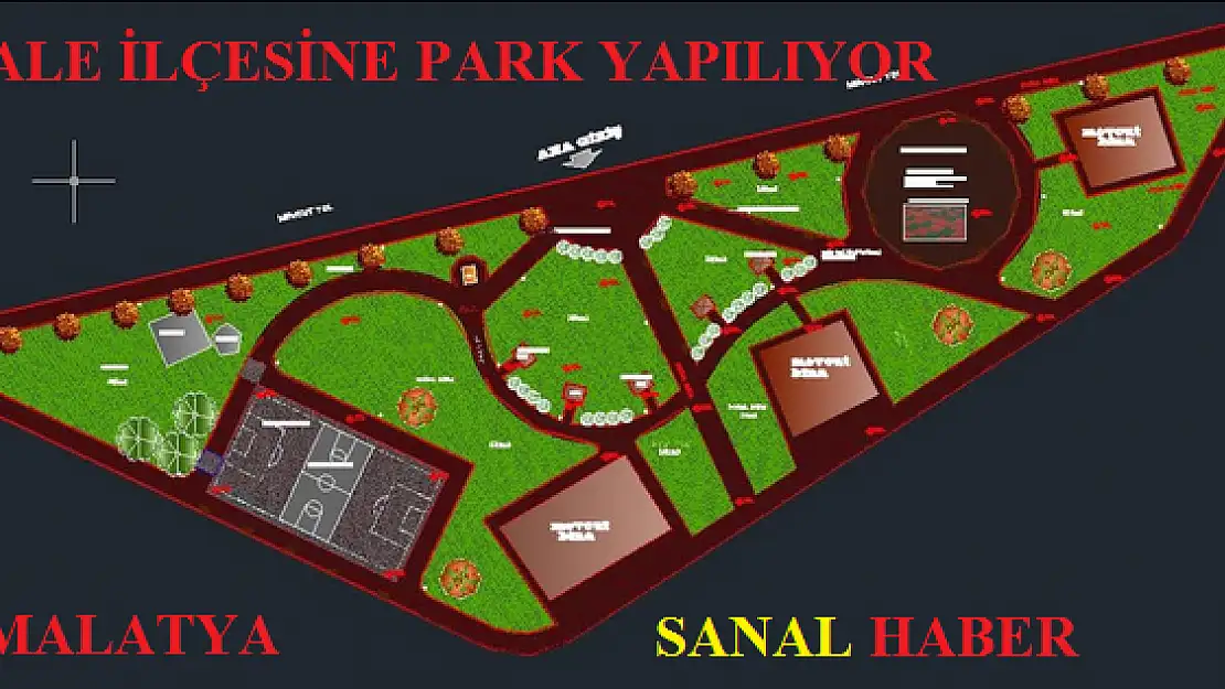  KALE İLÇESİNE PARK YAPILIYOR