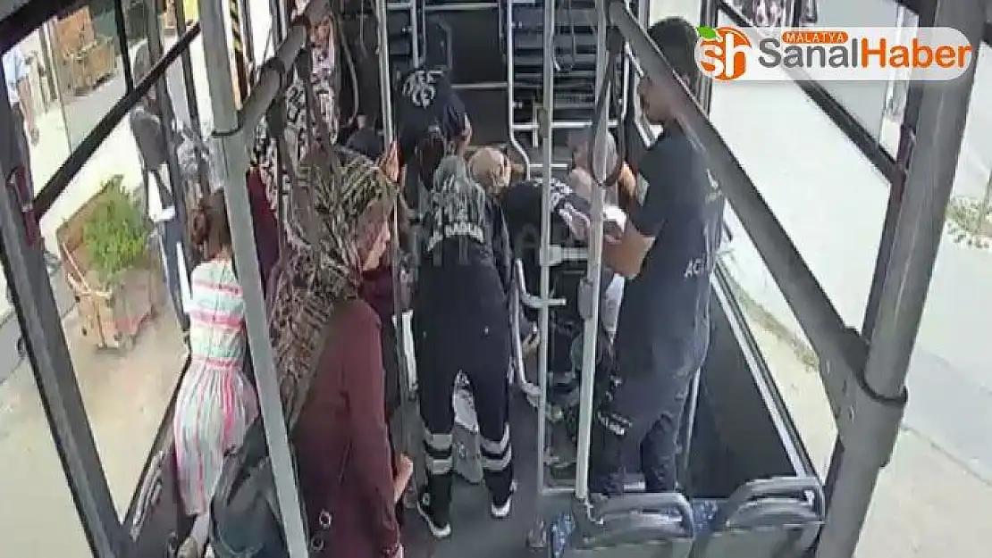 Kalp krizi geçiren yolcuyu hastaneye yetiştirdi