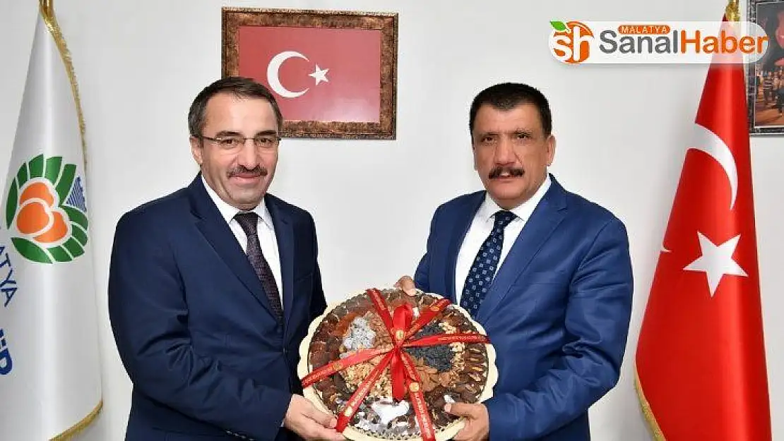 Kamu Hastaneleri Genel Müdürü Ataseven'den Başkan Gürkan'a ziyaret
