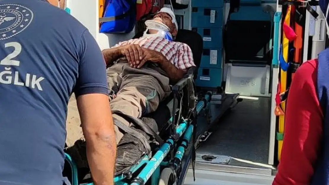 'Kamyonet ile otomobil çarpıştı: 1 yaralı'