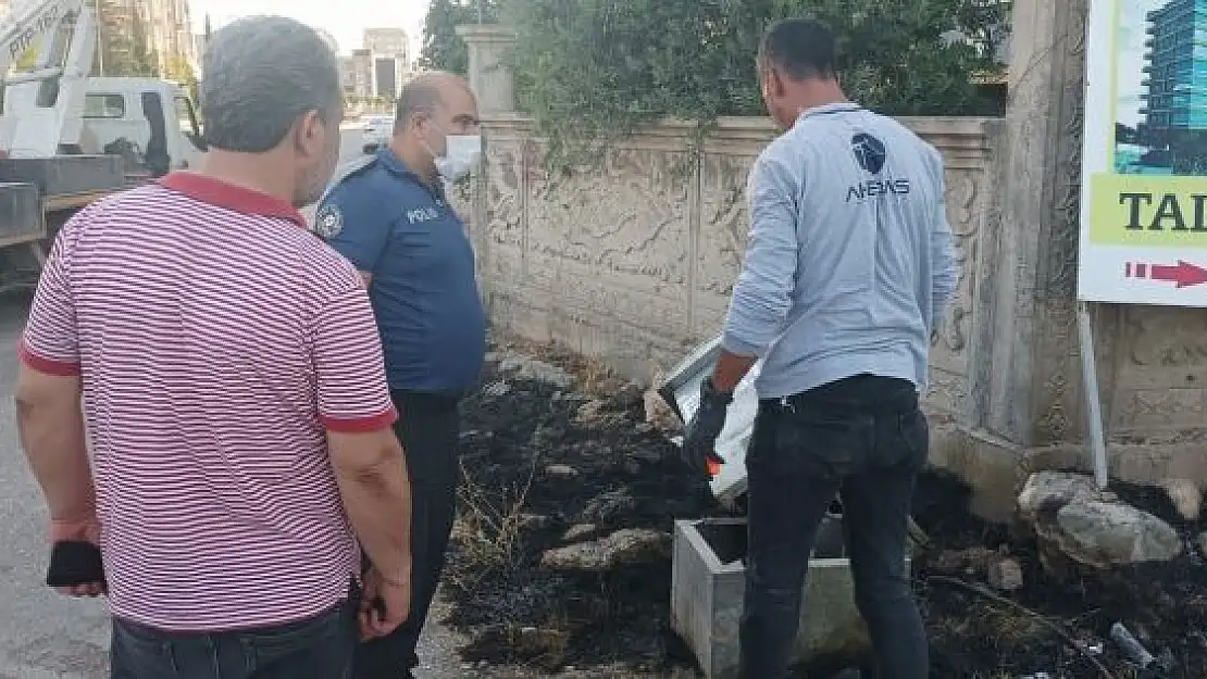 'Kamyonun çarptığı trafo patladı'