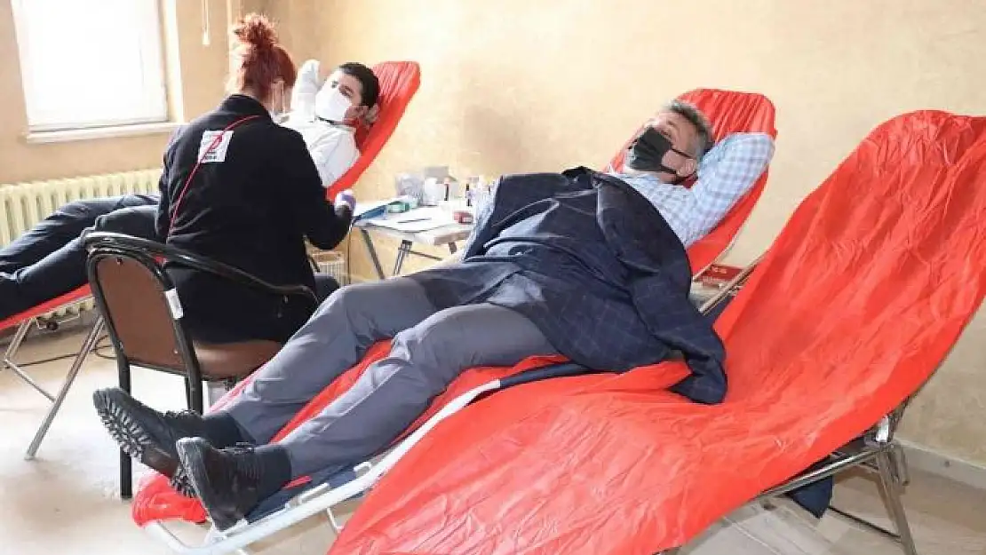 'Kan bağışı kampanyasına duyarsız kalmadılar'