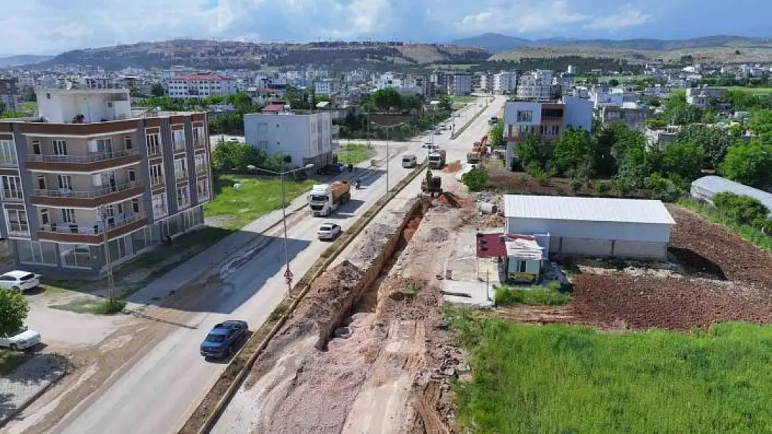 'Kanalizasyon ve yağmur suyu menfez çalışmaları sürüyor'