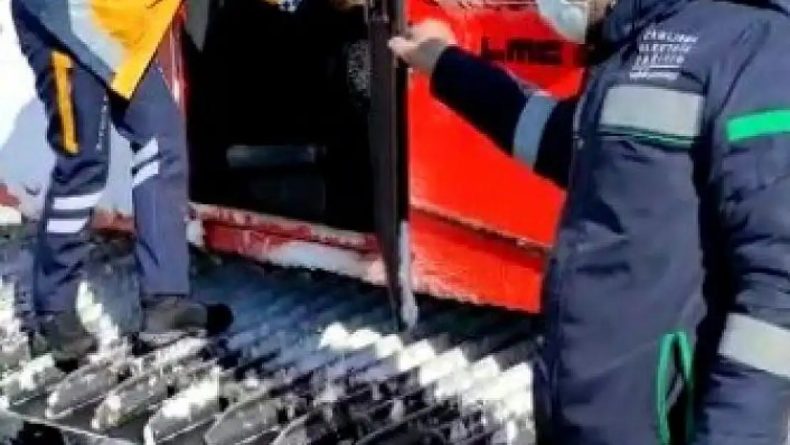 'Kar yolları kapattı, hastalara paletli araçla ulaşıldı'
