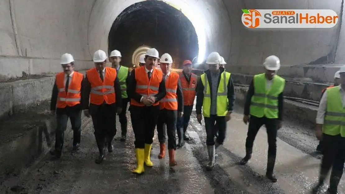 Karadeniz'i Akdeniz'e bağlayacak tünelde son 500 metre kaldı