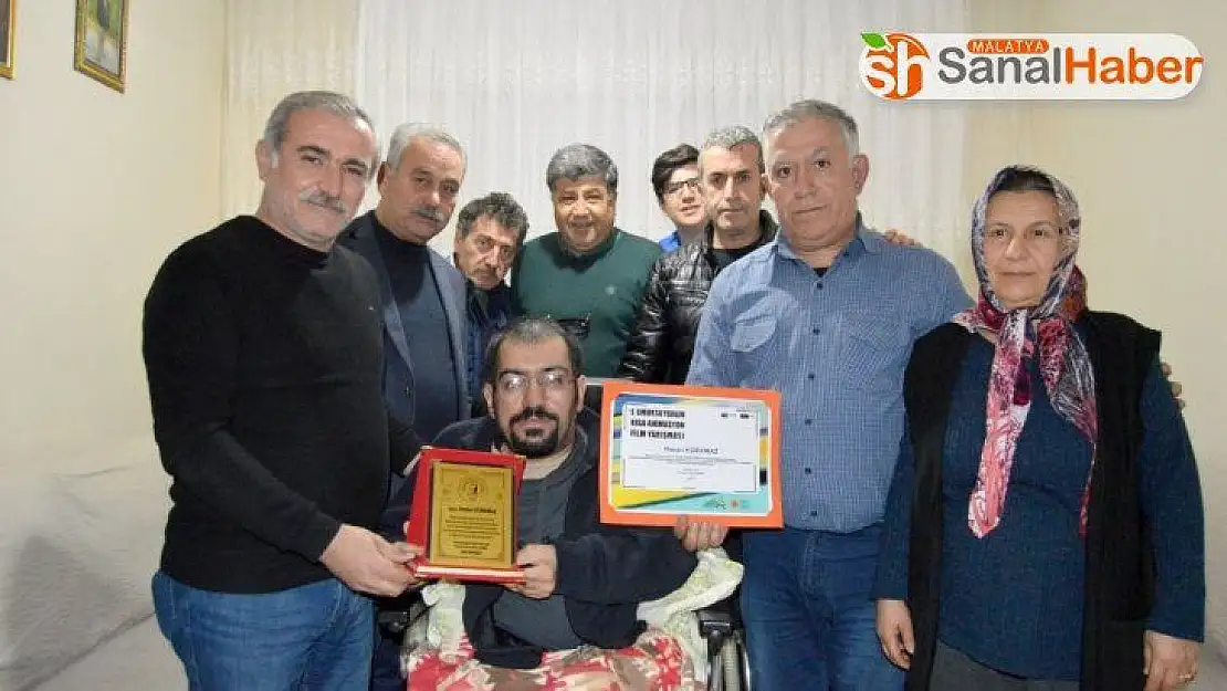 Kas hastası şahıs 'Özgür Olmak'  kısa filmiyle dereceye girdi