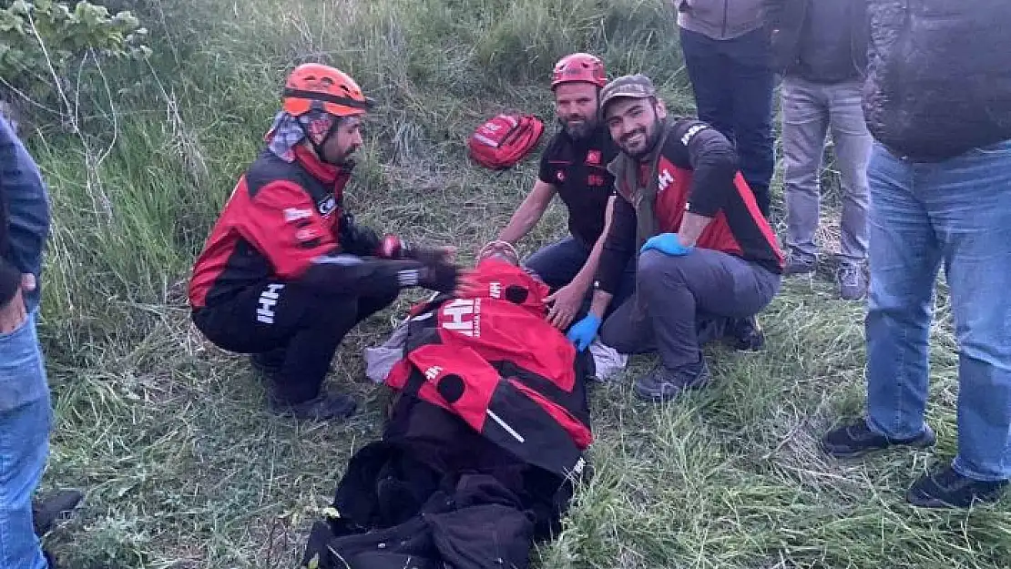 'Kaybolan yaşlı adam 20 saat sonra bulundu'