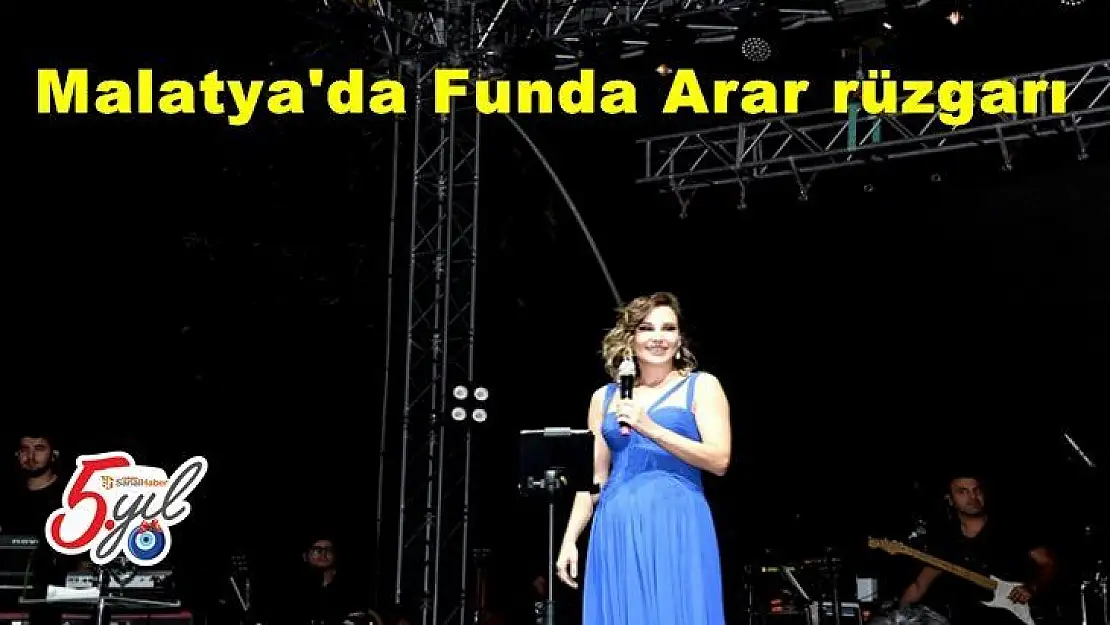 Malatya'da Funda Arar rüzgarı