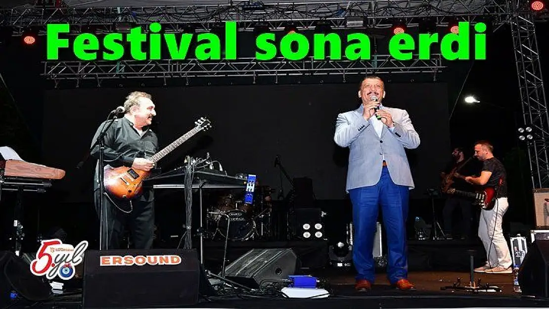Festival sona erdi