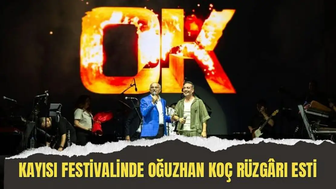 Kayısı Festivalinde Oğuzhan Koç Rüzgarı esti