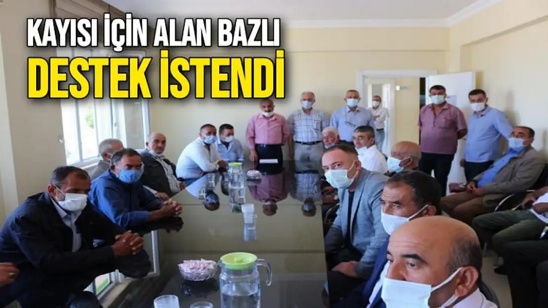 Kayısı için Alan bazlı destek istendi