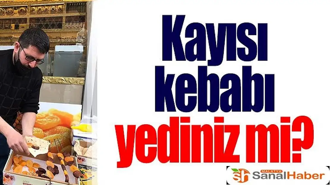 Kayısı kebabı yediniz mi?