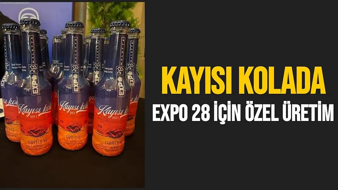 Kayısı kolada EXPO 28 için özel üretim