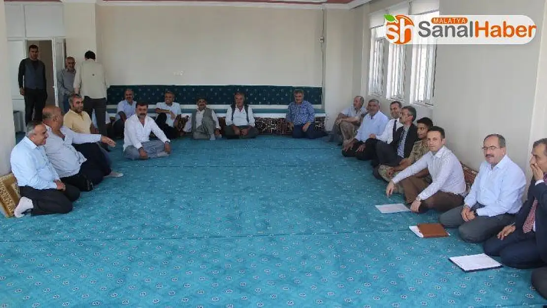 Kaymakam Doğan, köy gezilerini sürdürüyor