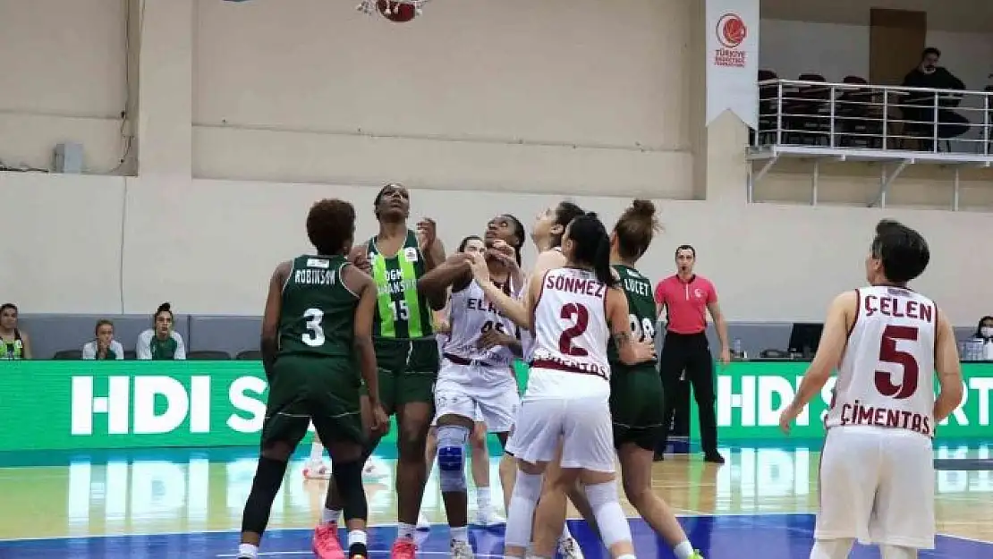 'KBSL: Elazığ İl Özel İdare: 66 - Ormanspor: 101'