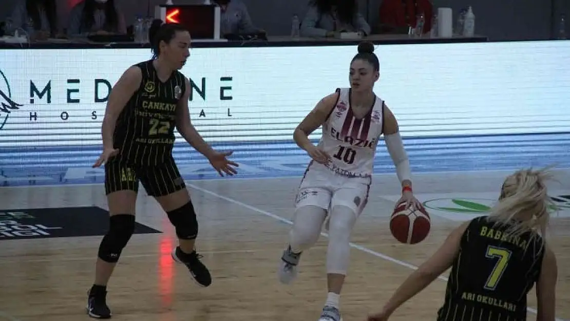 'KBSL: Elazığ İl Özel İdare: 68 - Çankaya Üniversitesi: 81'