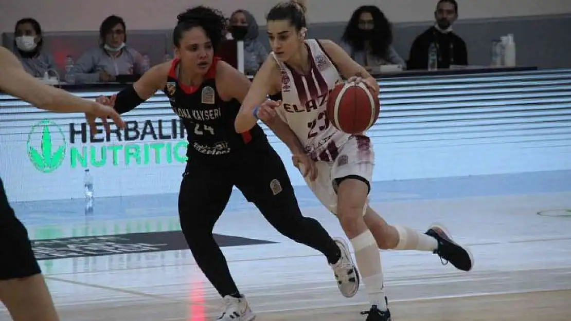 'KBSL: Elazığ İl Özel İdare: 75 - B. Kayseri Basketbol: 92'