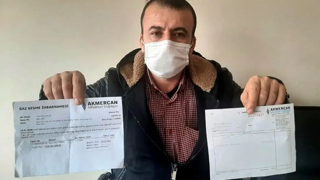 'Kendisine ait olmayan faturayı ödemese doğalgazı kesilecekti'