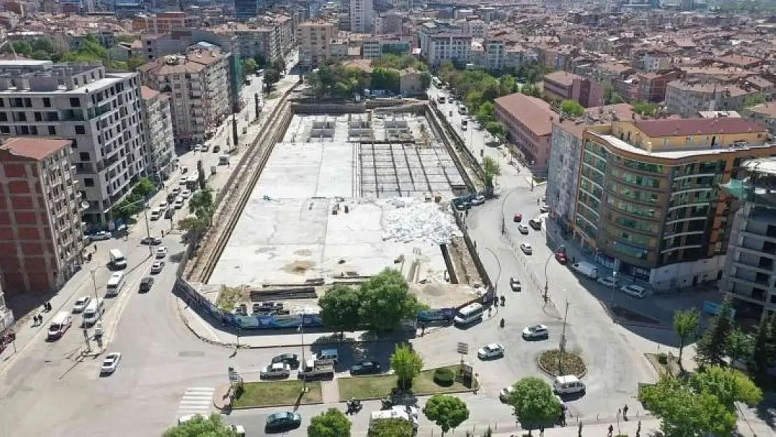 'Kent Meydanı ve Yer Altı Otoparkı Projesinde sona doğru'