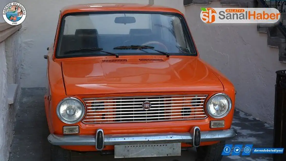 Malatya´da Kent Müzesine eski otomobil bağışlandı